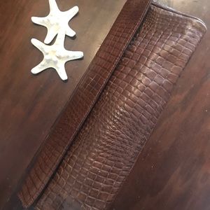 ITALIAN MAURITZIO TAIUTI GENUINE LEATHER BAG